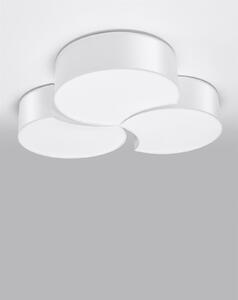 Stropní svítidlo Circle, 3x bílé plastové stínítko, (bílý plast), o