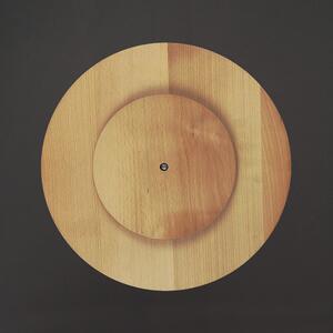 AMADEA Dřevěné otočné prkénko s gravírem, masivní dřevo, 35 cm