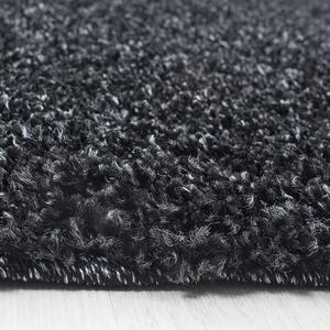 Ayyildiz Chlupatý kusový koberec Life Shaggy 1500 černý Typ: 200x290 cm
