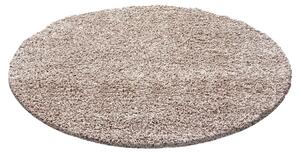 Ayyildiz Chlupatý kusový koberec Life Shaggy 1500 béžový Typ: kulatý 80 cm