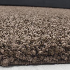 Ayyildiz Chlupatý kusový koberec Life Shaggy 1500 hnědý Typ: 300x400 cm