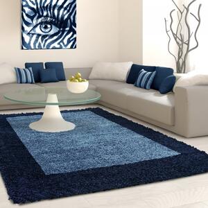 Ayyildiz Chlupatý kusový koberec Life Shaggy 1503 modrý Typ: 100x200 cm