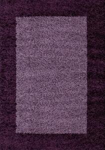 Ayyildiz Chlupatý kusový koberec Life Shaggy 1503 fialový Typ: 300x400 cm