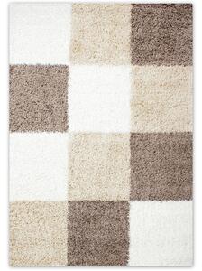 Ayyildiz Chlupatý kusový koberec Life Shaggy 1501 hnědý Typ: 60x110 cm