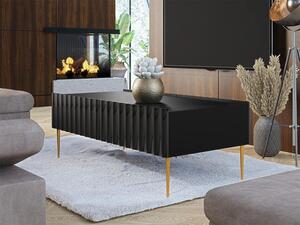 Konferenční stolek Brimono, Barva dřeva: černá/černý lesk Mirjan24 5903211168000
