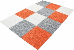 Ayyildiz Chlupatý kusový koberec Life Shaggy 1501 oranžový Typ: 60x110 cm
