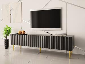 TV stolek 180 Brimono, Barva dřeva: černá/černý lesk Mirjan24 5903211168062