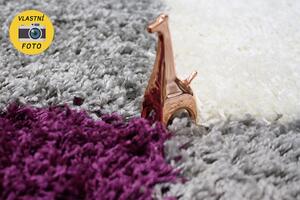 Ayyildiz Chlupatý kusový koberec Life Shaggy 1501 fialový Typ: 80x150 cm