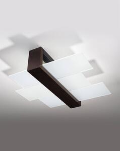 Sollux Lighting Lustr - Feniks 2 - dřevo/bílá