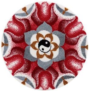 Koupelnová předložka Grund Mandala - Harmonie protikladů Typ: 60x60 cm kruh