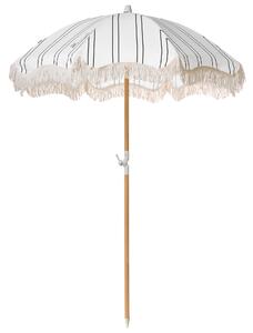 Slunečník 155 cm MONDELLO Bílá/Černá
