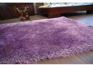 Kusový koberec LOVE SHAGGY model 93600 šeřík velikost 160x230 cm | krásné koberce cz