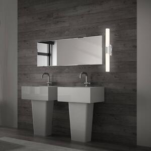 Koupelnové a zrcadlové svítidlo Klak Brilo, chrom, 47 cm