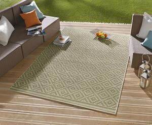 Moderní kusový koberec bouclé Meadow 102465 zelený Typ: 140x200 cm