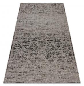 Dywany Luszczow Kusový koberec SIZAL FLOORLUX 20211 stříbro / černý Rozměr koberce: 140 x 200 cm