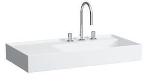 Umyvadlo Laufen Kartell By Laufen 90x46 cm bez otvoru pro baterii, bez přepadu H8103390001121