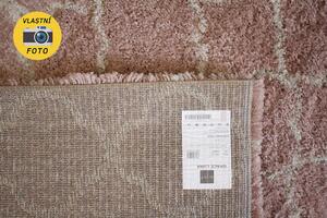 Moderní kusový koberec Grace 102602 růžový Typ: 80x150 cm