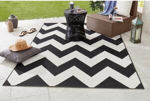 Moderní kusový koberec buklák Meadow 102738 | černý Typ: 160x230 cm