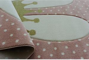 Dětský kusový koberec Smart Kids 22414 Pink Typ: 160x230 cm
