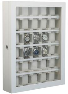 Rothenschild RS-1100-30WH Vitrína pro 30 hodinek