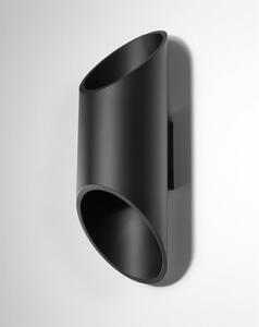 Nástěnné svítidlo Penne 2, 1x černé kovové stínítko
