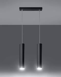 Sollux Lighting Závěsná lampa - Lagos 2 - černá