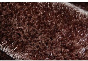 Kusový koberec SHAGGY VERONA hnědý velikost 200x290 cm | krásné koberce cz