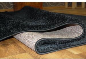 Kusový koberec SHAGGY VERONA černá velikost 160x220 cm | krásné koberce cz