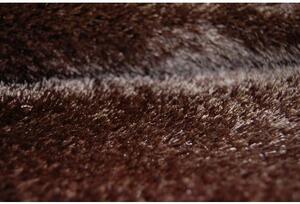 Kusový koberec SHAGGY VERONA hnědý velikost 80x150 cm | krásné koberce cz