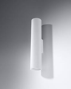Nástěnné svítidlo Lagos, 1x bílé kovové stínítko