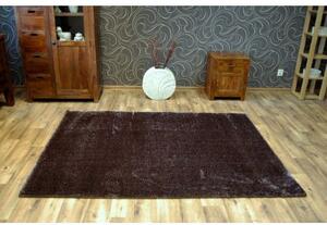Kusový koberec SHAGGY VERONA hnědý velikost 200x290 cm | krásné koberce cz