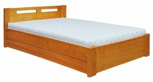 Wiór Manželská postel NINA 2 s úložným prostorem - olše 160x200 BN - 022