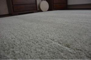Kusový koberec SHAGGY MICRO zelená velikost 80x150 cm | krásné koberce cz