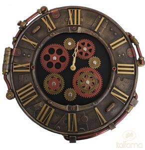 Italfama Nástěnné hodiny SteamPunk Gear