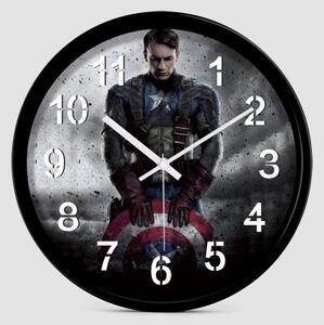 Clayre eff Nástěnné hodiny Marvel Avengers Captain America