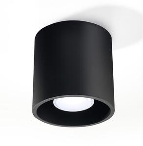 Stropní svítidlo Orbis, 1x černé kovové stínítko