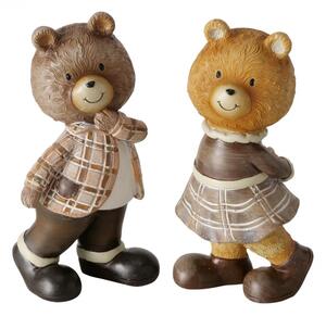 Boltze Home Collections Set dvou medvídků Henry stojících
