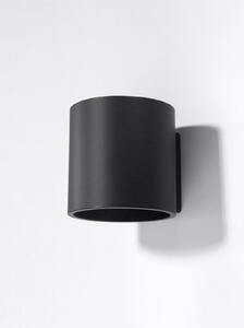 Nástěnné svítidlo Orbis, 1x černé kovové stínítko