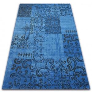Koberec VINTAGE 22215/073 patchwork, vzor slátanina, modro šedý velikost 200x290 cm | krásné koberce cz