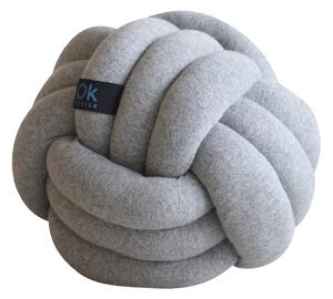 OK Design polštáře Chango cushion - šedá small Ø26 cm