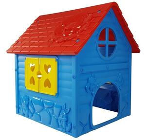 Tomido dětský zahradní domeček modrý 8554