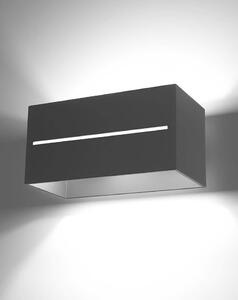 Nástěnné svítidlo Lobo Maxi, 1x černé kovové stínítko