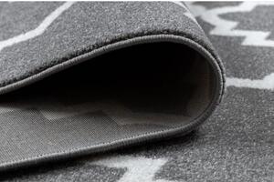 Koberec SKETCH F343 Marocký jetel, mříž, šedo bílá velikost 180x270 cm | krásné koberce cz