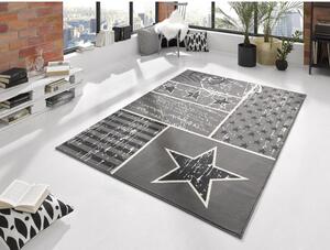 Moderní kusový koberec City Mix 102397 | šedý Typ: 140x200 cm