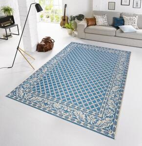 Moderní kusový koberec bouclé Botany Royal modrý Typ: 160x230 cm
