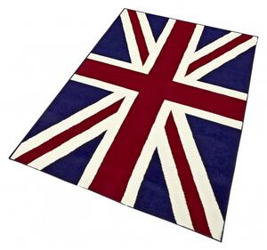 Moderní kusový koberec City Mix 101042 | britská vlajka Typ: 140x200 cm