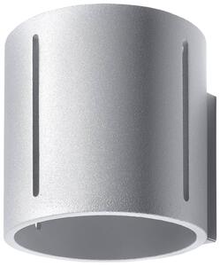 Nástěnné svítidlo Inez, 1x šedé kovové stínítko