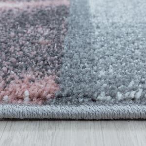 Moderní kusový koberec Ottawa 4201 rose | Vícebarevná Typ: 80x150 cm