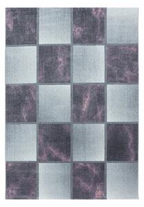 Moderní kusový koberec Ottawa 4201 lila | Vícebarevná Typ: 80x250 cm