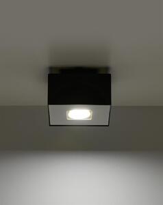 Stropní svítidlo Mono 1, 1x černé/bílé kovové stínítko